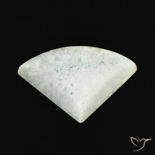 Aragonito Blanco grisáceo claro natural de 42.33 ct, Trillón, Opaco