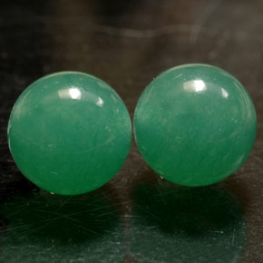 Gemas de Venturina Verde natural de  ct, Esfera / Bola, Opaco