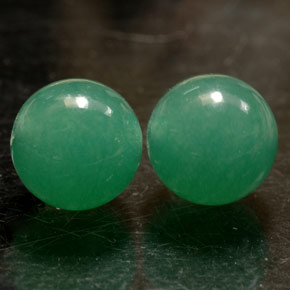 Gemas de Venturina Verde natural de  ct, Esfera / Bola, Opaco