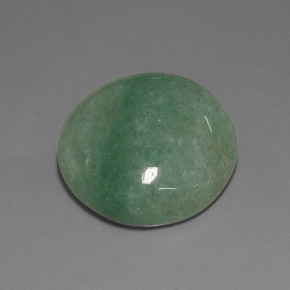 Aventurina verde natural de 33,76 ct, corte óvalo, opaco