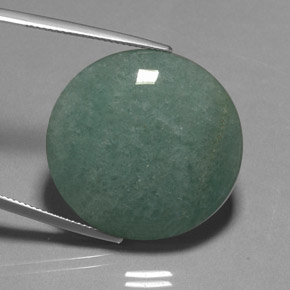 Aventurina verde natural de 40,01 ct, corte óvalo, opaco