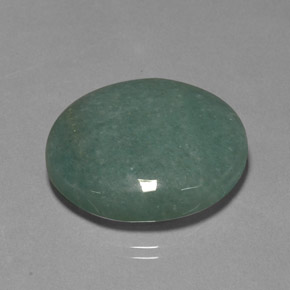 Aventurina verde natural de 40,01 ct, corte óvalo, opaco