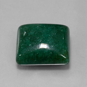 Venturina Verde natural de 11.40 ct, Cuadrado, Translúcido