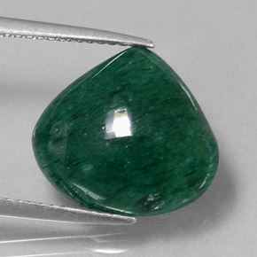 Venturina Verde natural de 7.97 ct, Transparente, Transparente / Translúcido