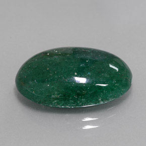 Aventurina verde natural de 14,64 ct, corte óvalo, translúcido