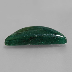 Aventurina verde natural de 12,23 ct, forma elegante, translúcido