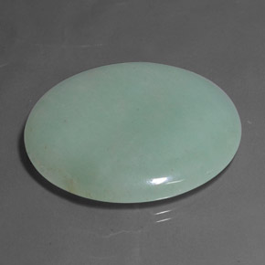Aventurina verde natural de 82,68 ct, corte redondo, translúcido