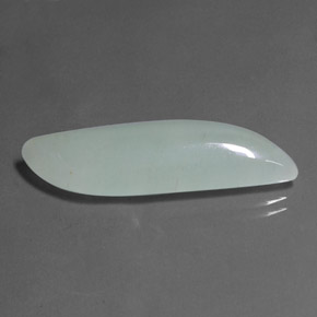 Venturina Verde claro natural de 18.27 ct, Forma elegante, Translúcido