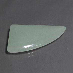 Aventurina verde natural de 14,91 ct, forma elegante, translúcido