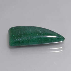 Venturina Verde natural de 11.66 ct, Forma elegante, Translúcido