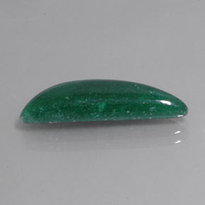 Aventurina verde natural de 6,85 ct, forma elegante, translúcido