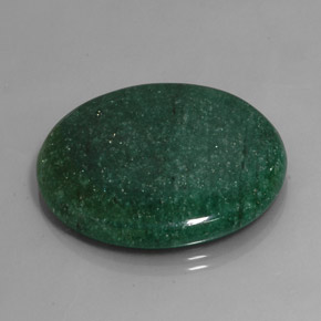 Venturina Verde natural de 67.40 ct, Corte Redondo, Translúcido