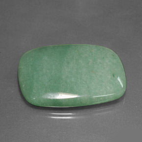 Venturina Verde natural de 125.05 ct, Corte Cojín, Opaco