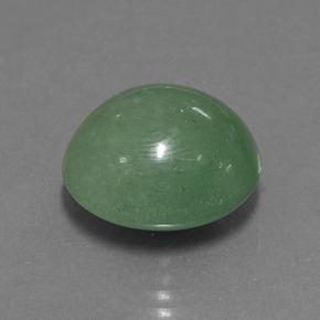 Aventurina verde natural de 16,51 ct, corte óvalo, translúcido