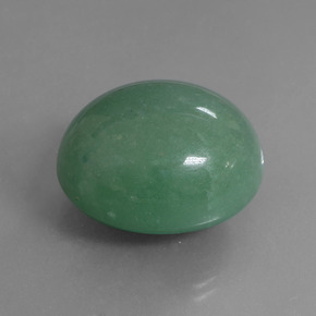 Aventurina verde natural de 47,19 ct, corte óvalo, translúcido