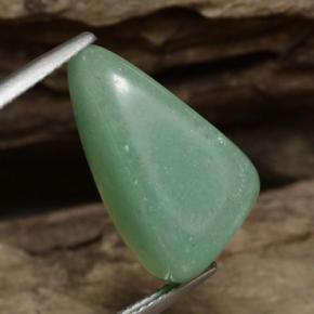 Venturina Verde natural de 15.31 ct, Forma elegante, Translúcido