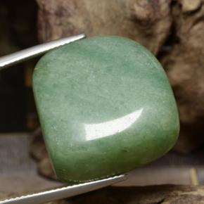 Aventurina verde natural de 40,34 ct, forma elegante, translúcido