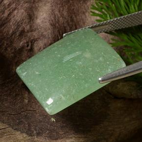 Venturina Verde natural de 23.41 ct, Corte Baguette, Translúcido