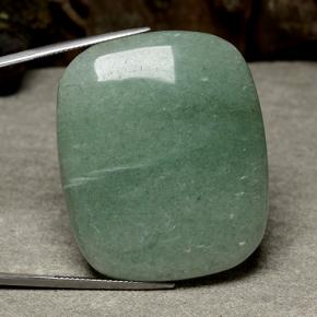 Venturina Verde natural de 99.99 ct, Corte Cojín, Translúcido