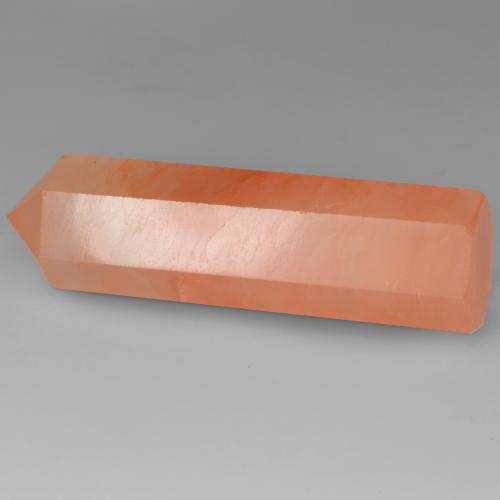 Aventurina naranja natural de 25,00 ct, forma elegante, translúcido