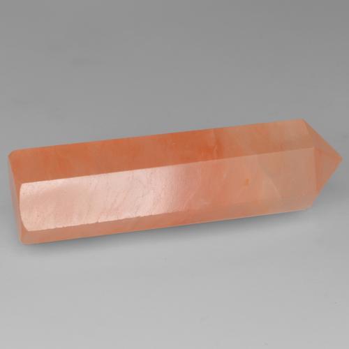 Aventurina naranja natural de 25,00 ct, forma elegante, translúcido