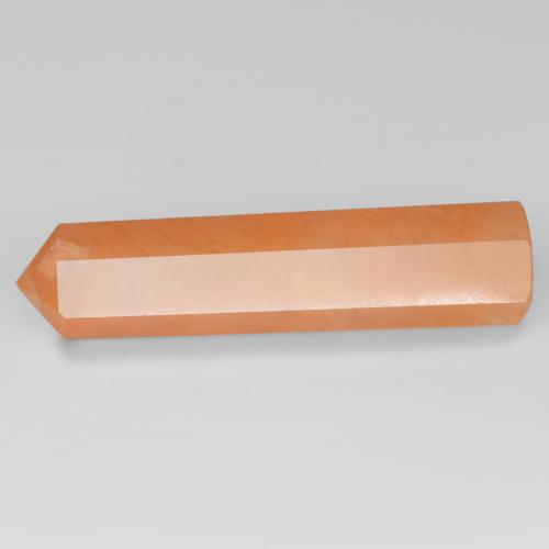 Aventurina naranja natural de 19,94 ct, forma elegante, translúcido