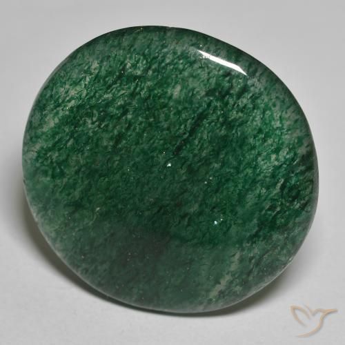 29.77ct Natural Verde Venturina, Redondo, Translúcido