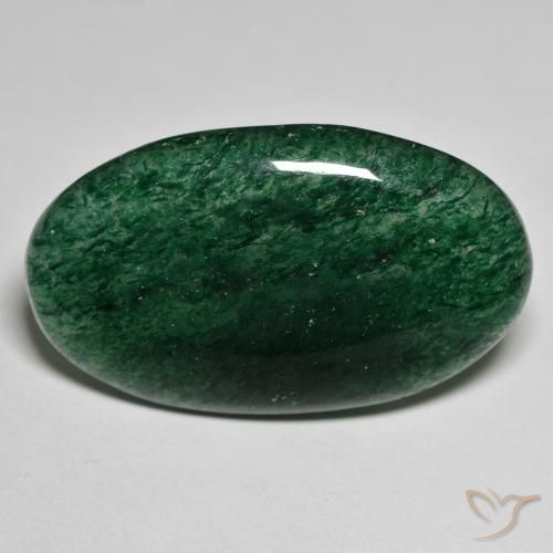27.98ct Natural Verde Venturina, Ovalada, Translúcido