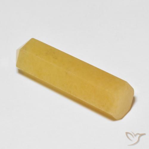 Venturina Amarillo miel claro natural de 20.60 ct, Elegante, Opaco
