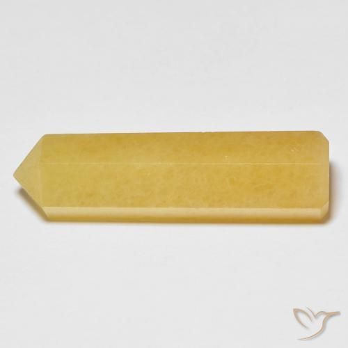 Venturina Amarillo miel claro natural de 20.60 ct, Elegante, Opaco