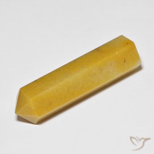 33.23ct Natural Amarillo miel Venturina, Elegante, Opaco