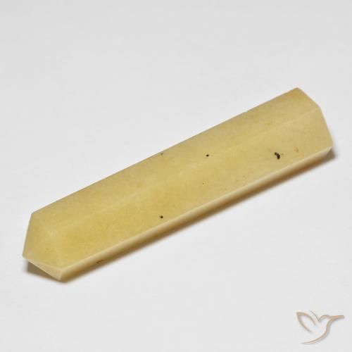40.12ct Natural Amarillo claro Venturina, Elegante, Opaco