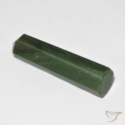Venturina Verde terroso natural de 30.24 ct, Elegante, Opaco