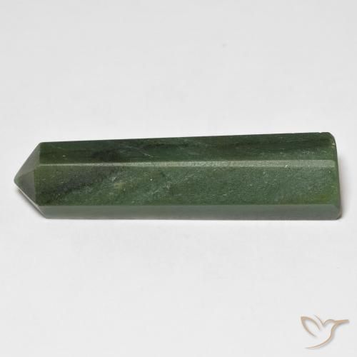 Venturina Verde terroso natural de 30.24 ct, Elegante, Opaco