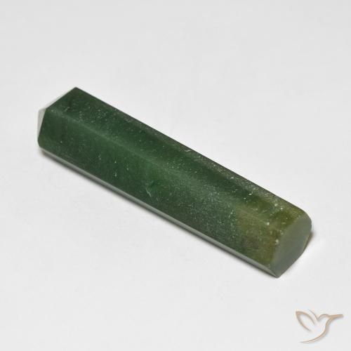 Venturina Verde oscuro natural de 26.19 ct, Elegante, Opaco