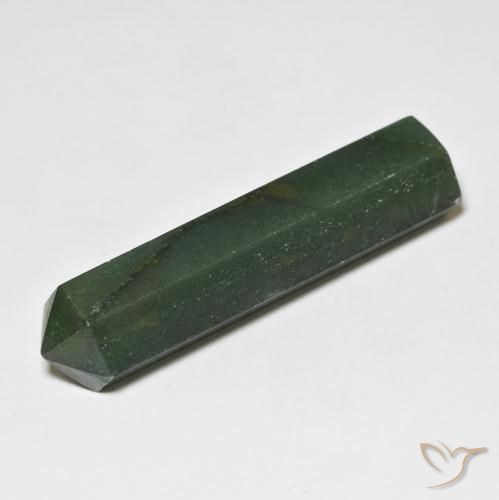 34.97ct Natural Verde oscuro Venturina, Elegante, Opaco