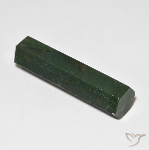 Venturina Verde oscuro natural de 34.97 ct, Elegante, Opaco