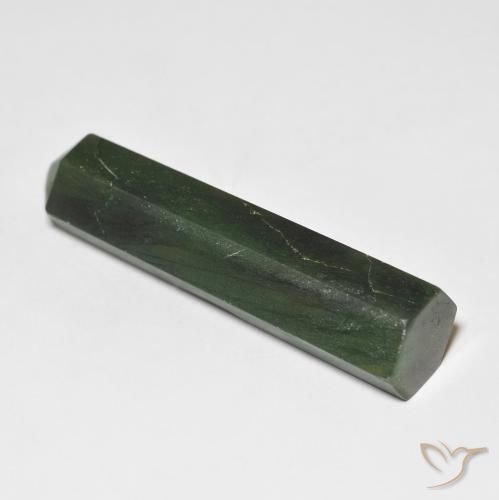 Venturina Verde terroso natural de 34.31 ct, Elegante, Opaco