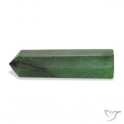 Venturina Verde oscuro natural de 24.94 ct, Elegante, Opaco