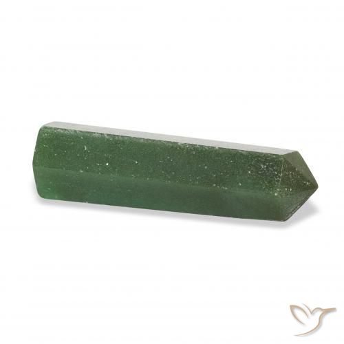 Venturina Verde oscuro natural de 24.94 ct, Elegante, Opaco