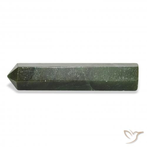 Venturina Verde terroso natural de 30.49 ct, Elegante, Opaco