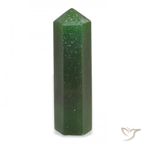 26.73ct Natural Verde bosque Venturina, Elegante, Opaco