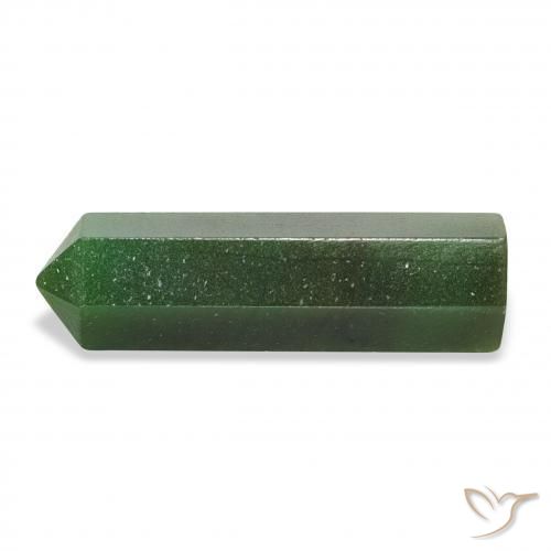 Venturina Verde bosque natural de 26.73 ct, Elegante, Opaco