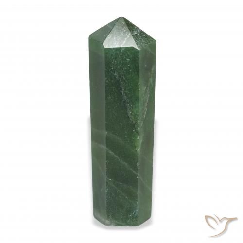 35.16ct Natural Verde medio Venturina, Elegante, Opaco