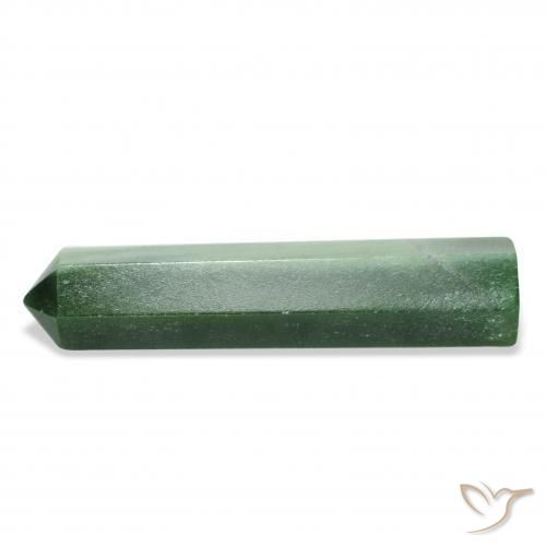 Venturina Verde medio natural de 34.77 ct, Elegante, Opaco
