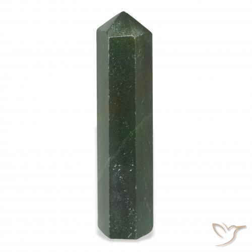 33.71ct Natural Verde bosque Venturina, Elegante, Opaco, Photo A