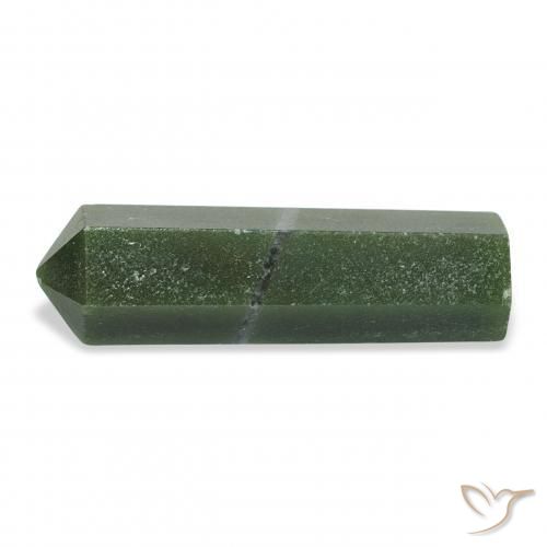 Venturina Verde bosque natural de 27.31 ct, Elegante, Opaco