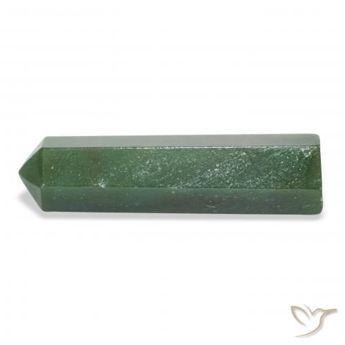 Venturina Verde terroso natural de 31.82 ct, Elegante, Opaco