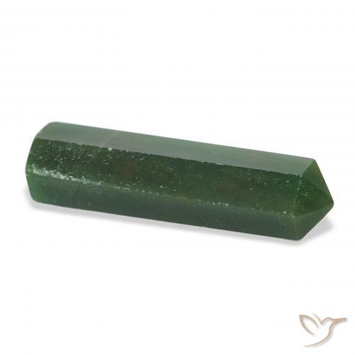 Venturina Verde terroso natural de 31.82 ct, Elegante, Opaco