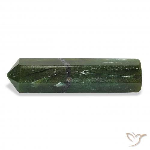 Venturina Verde bosque natural de 34.70 ct, Elegante, Opaco